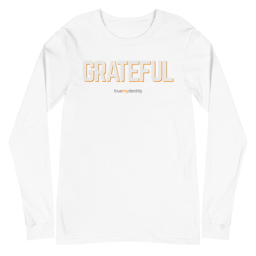 GRATEFUL Long Sleeve Shirt Bold Design | Unisex