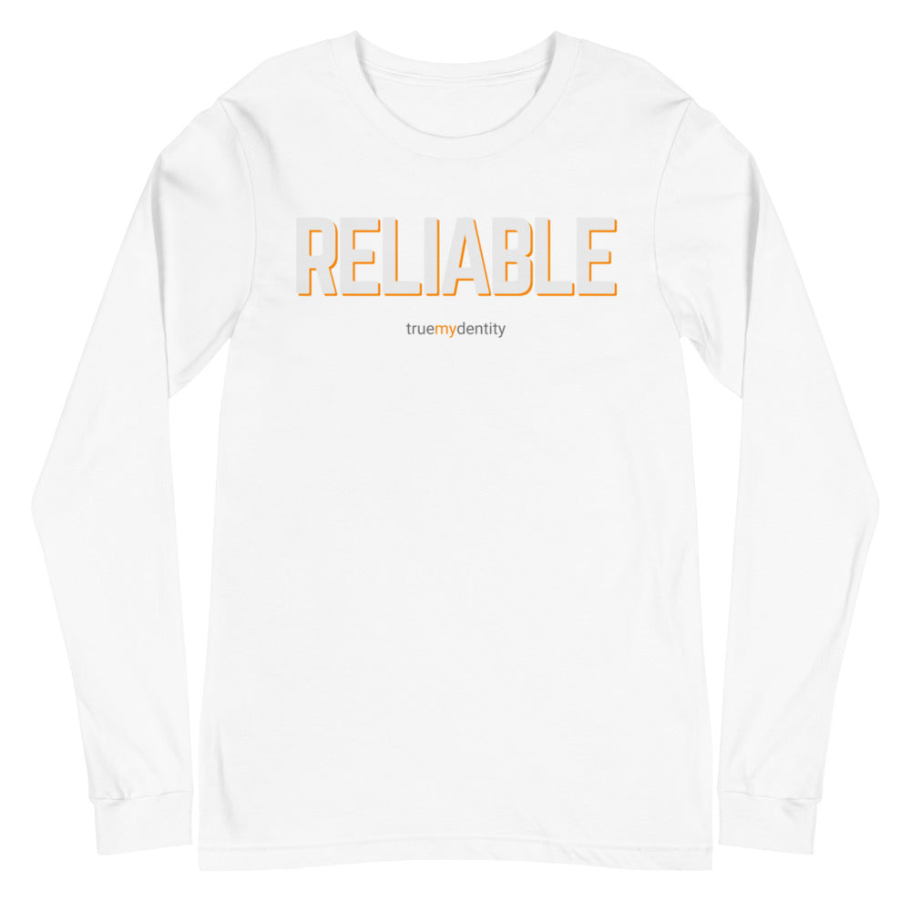 RELIABLE Long Sleeve Shirt Bold Design | Unisex