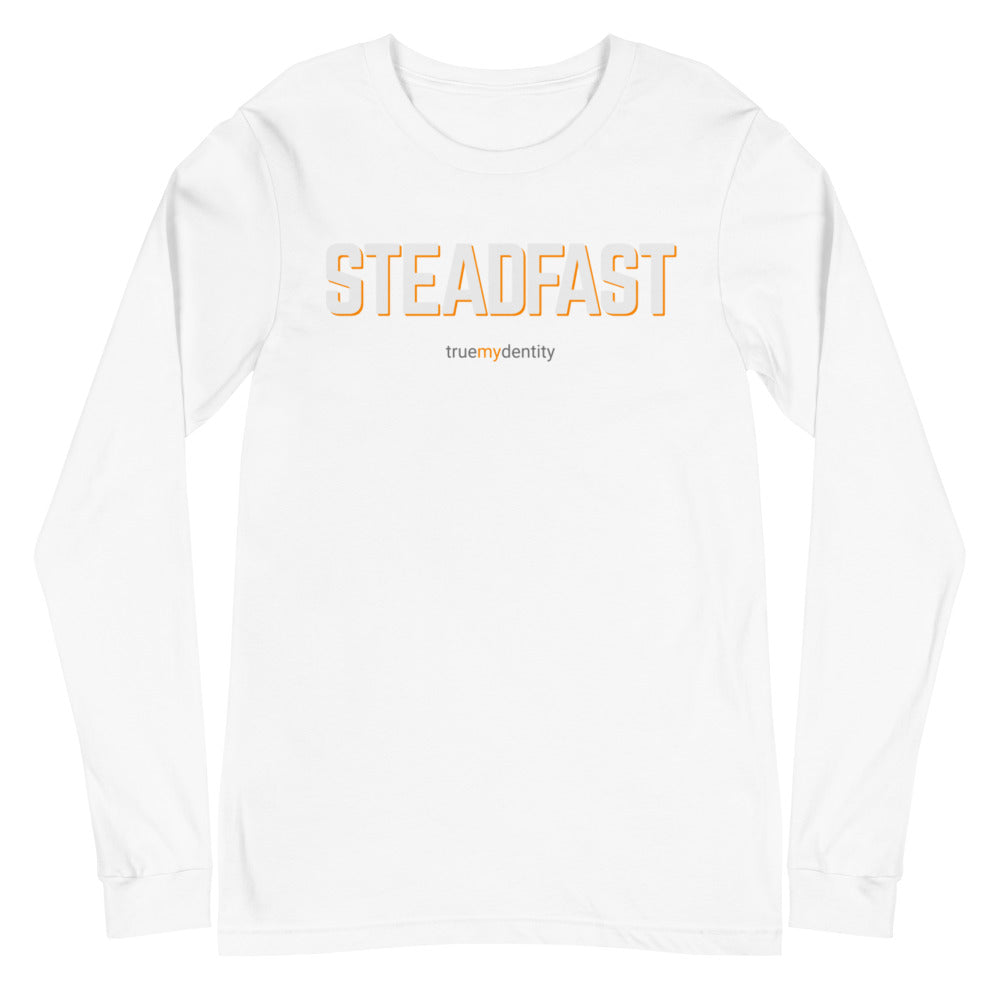 STEADFAST Long Sleeve Shirt Bold Design | Unisex