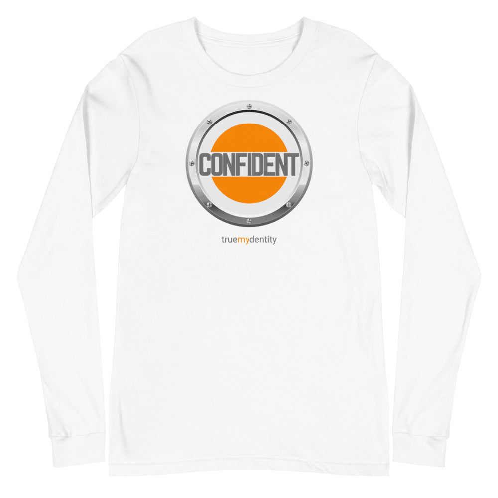 CONFIDENT Long Sleeve Shirt Core Design | Unisex