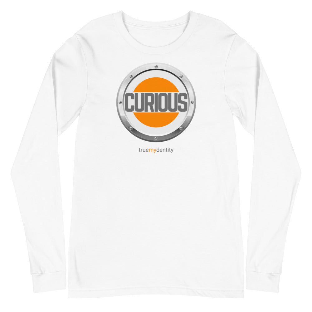 CURIOUS Long Sleeve Shirt Core Design | Unisex