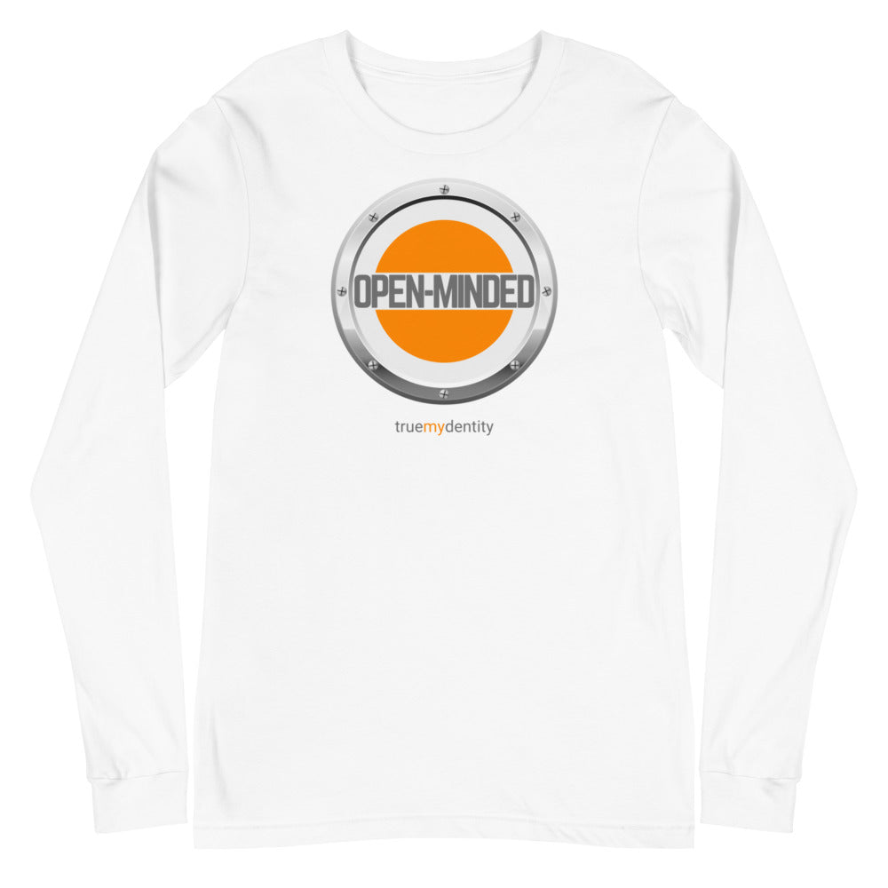 OPEN-MINDED Long Sleeve Shirt Core Design | Unisex