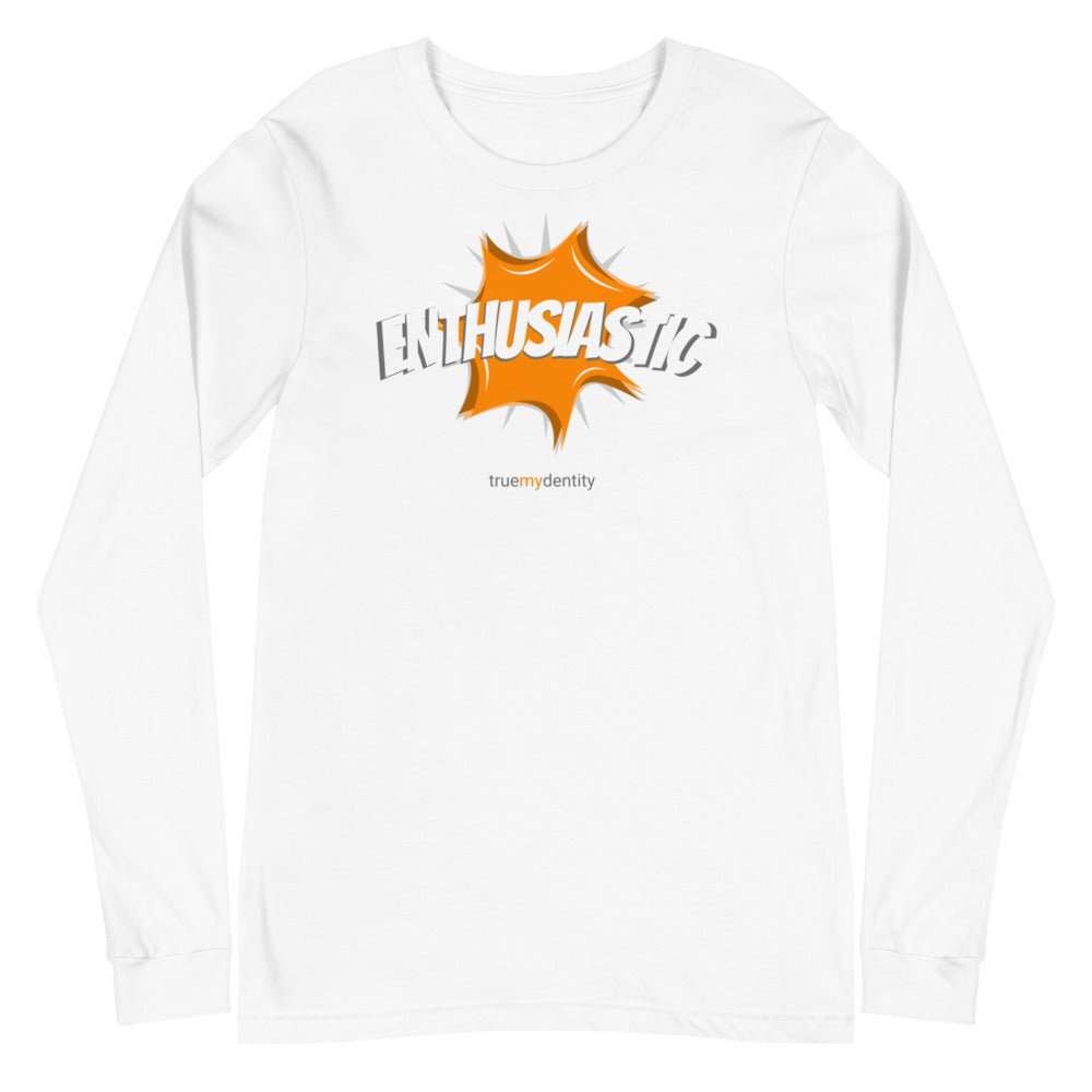 ENTHUSIASTIC Long Sleeve Shirt Action Design | Unisex