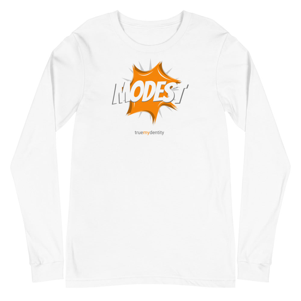 MODEST Long Sleeve Shirt Action Design | Unisex