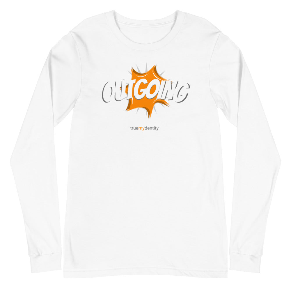 OUTGOING Long Sleeve Shirt Action Design | Unisex