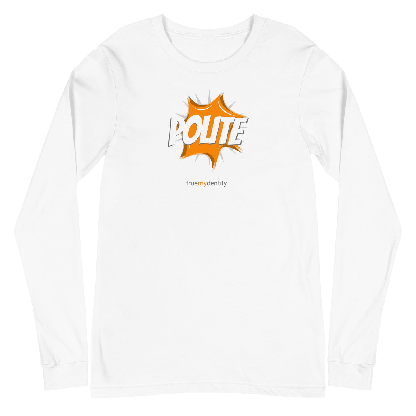 POLITE Long Sleeve Shirt Action Design | Unisex
