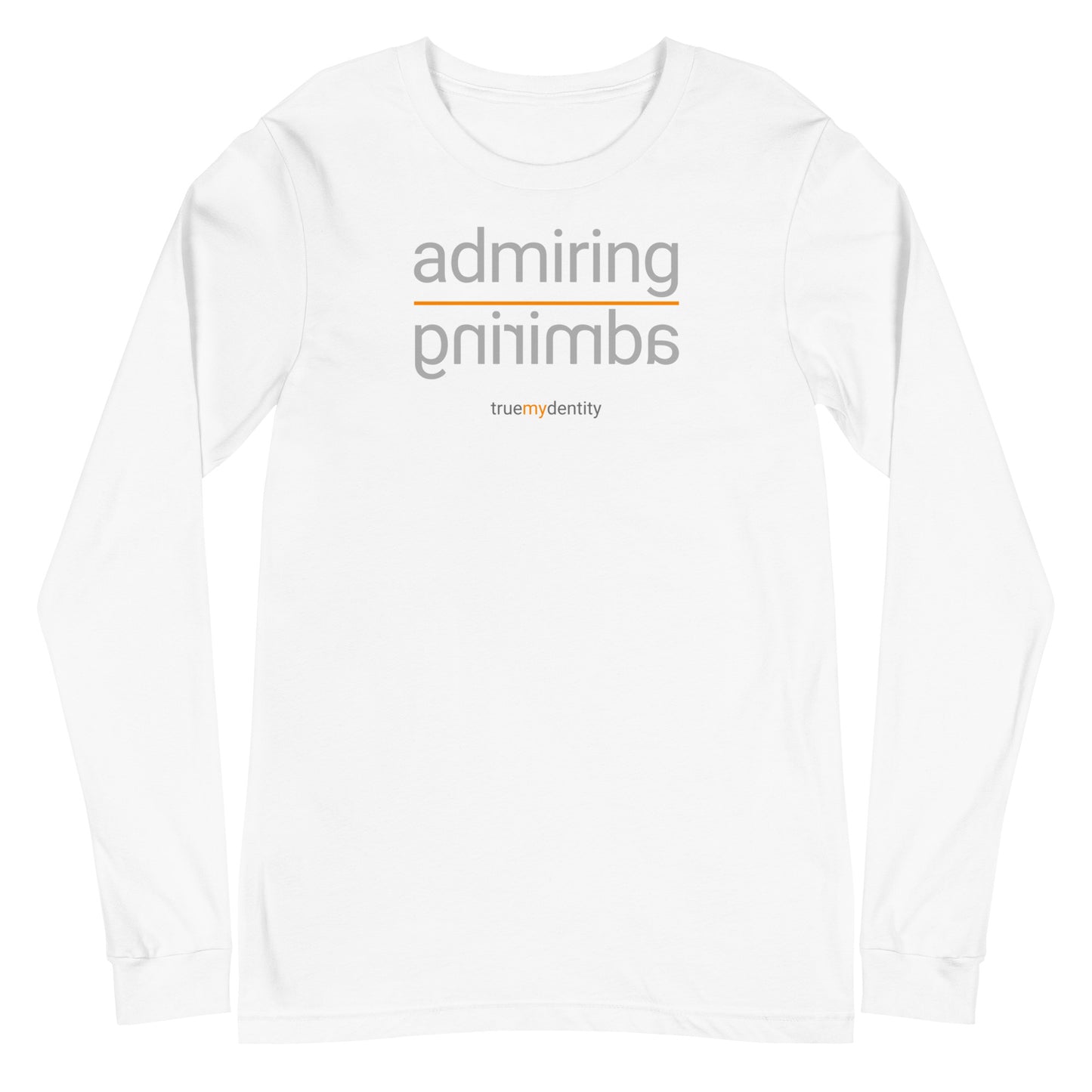 ADMIRING Long Sleeve Shirt Reflection Design | Unisex