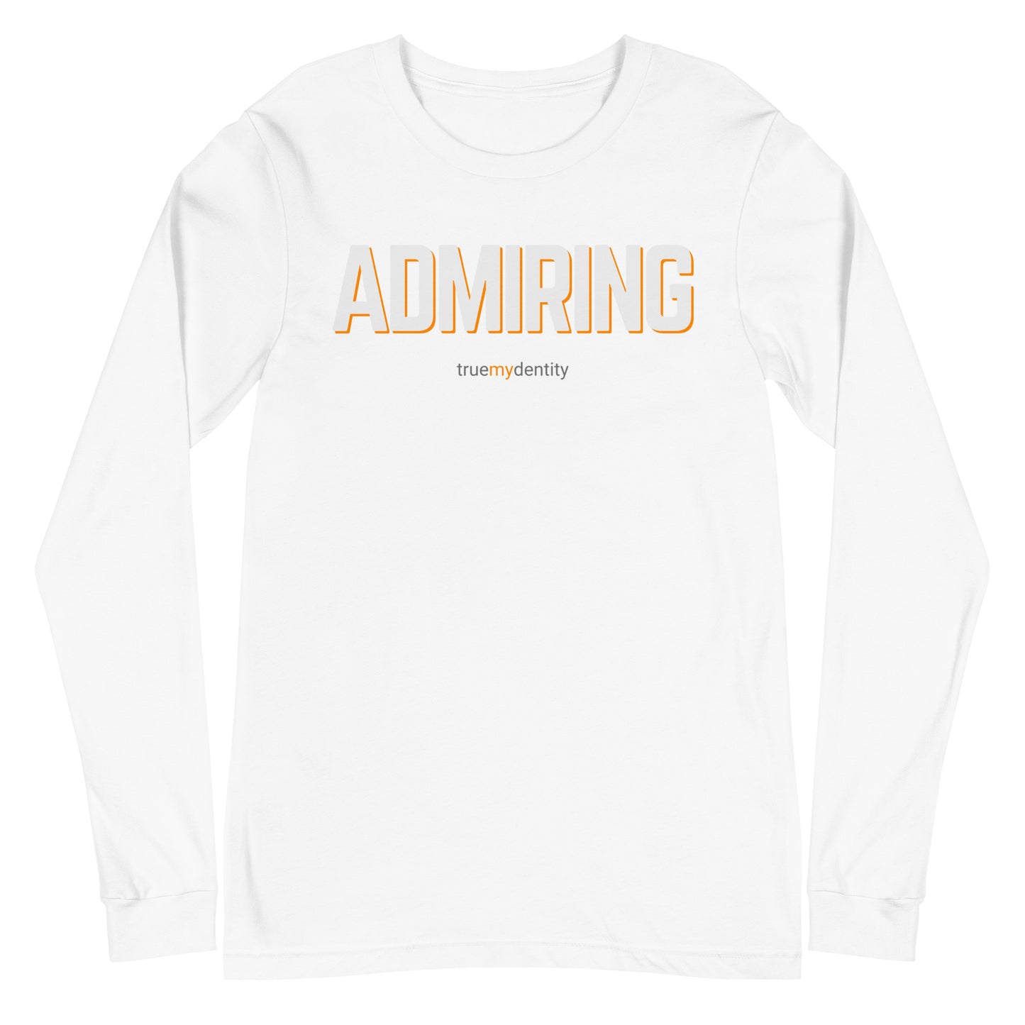 ADMIRING Long Sleeve Shirt Bold Design | Unisex