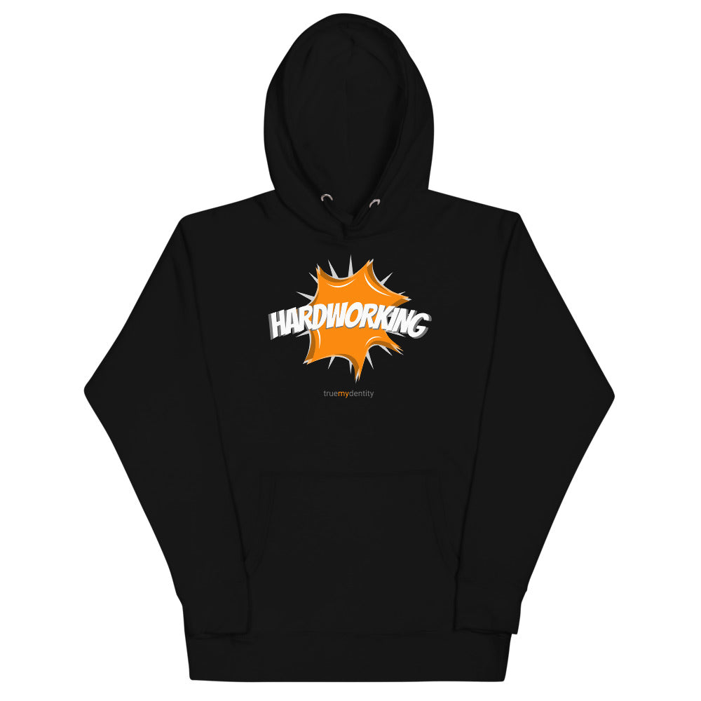 HARDWORKING Hoodie Action Design | Unisex