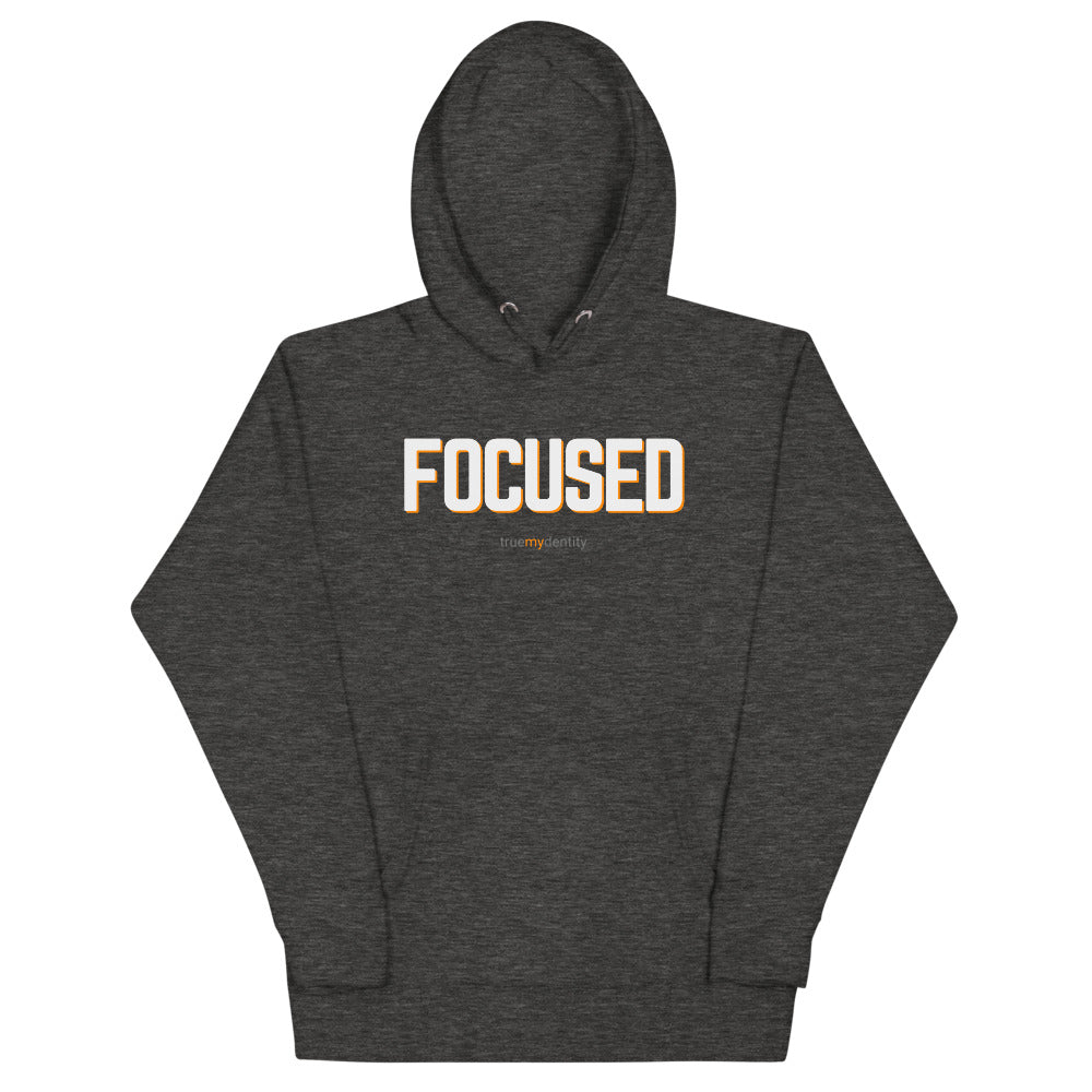 FOCUSED Hoodie Bold Design | Unisex