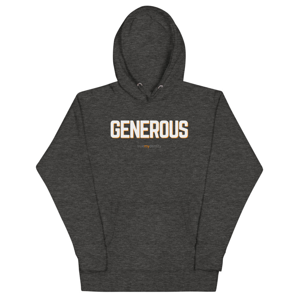 GENEROUS Hoodie Bold Design | Unisex