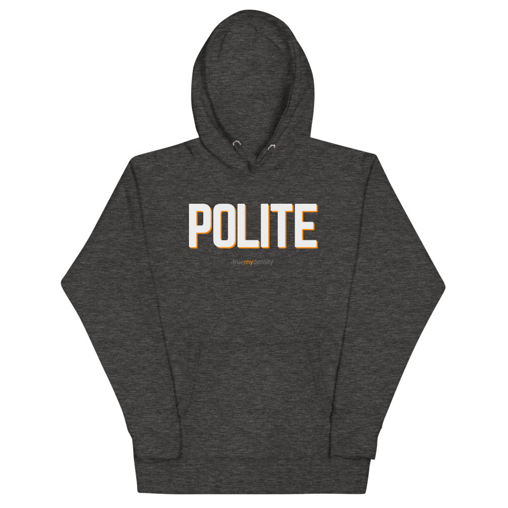 POLITE Hoodie Bold Design | Unisex