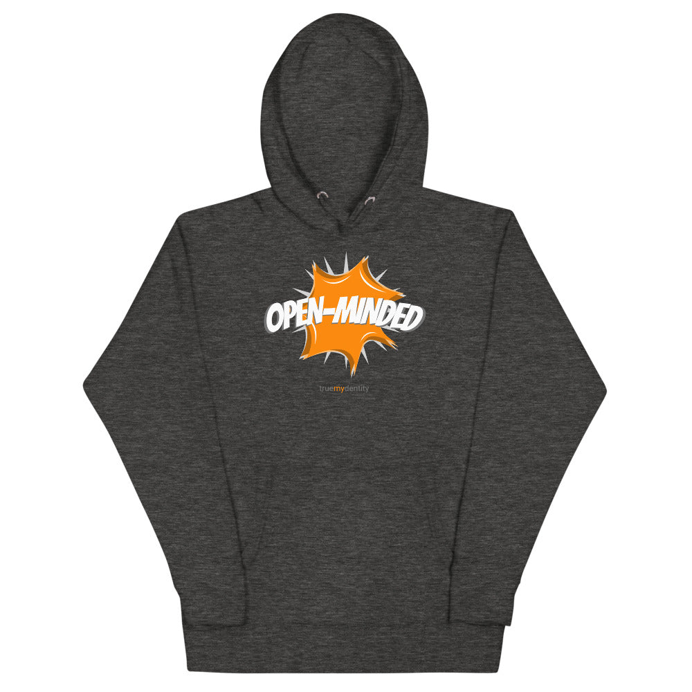 OPEN-MINDED Hoodie Action Design | Unisex