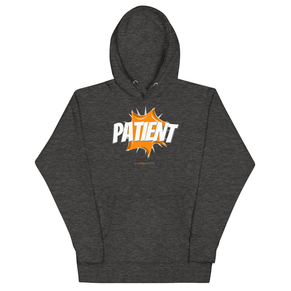 PATIENT Hoodie Action Design | Unisex