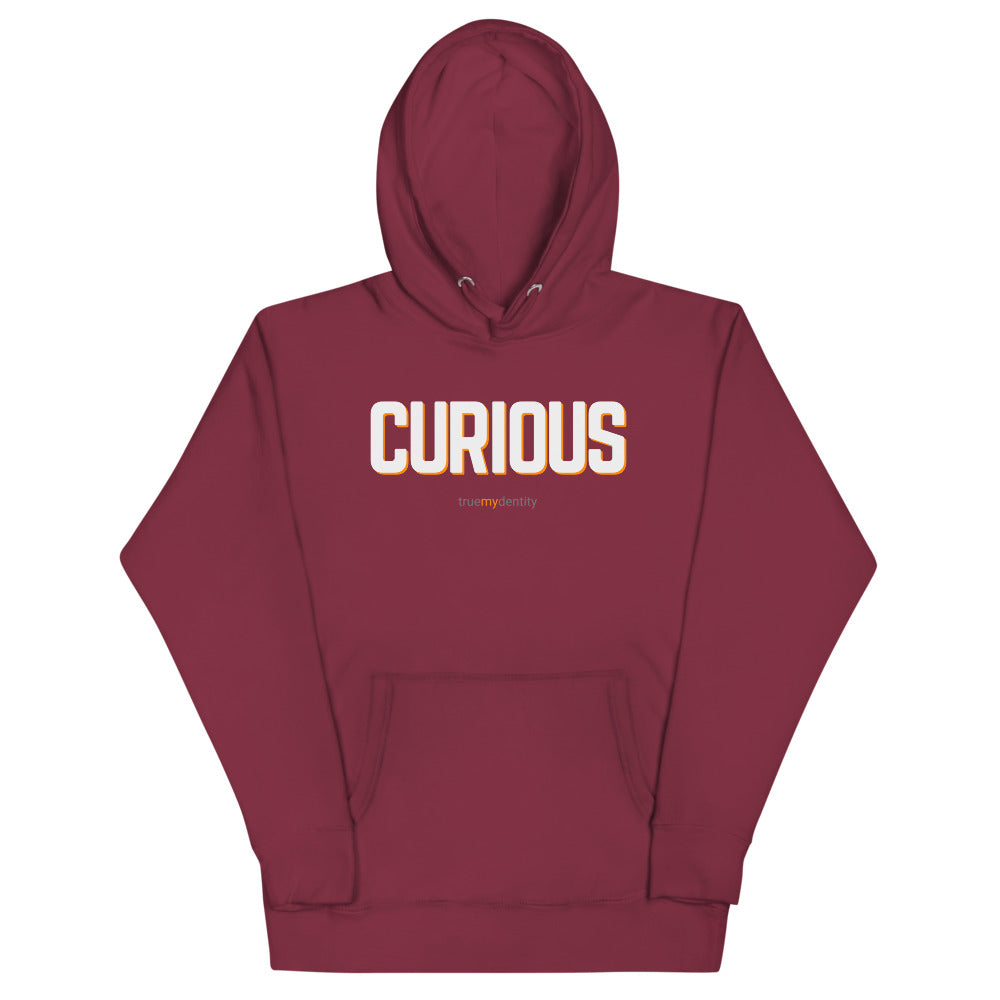 CURIOUS Hoodie Bold Design | Unisex