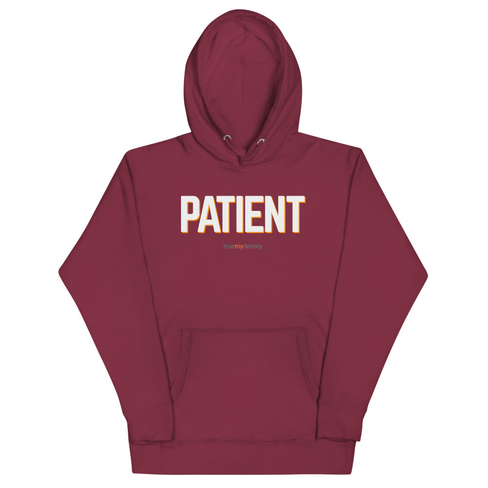 PATIENT Hoodie Bold Design | Unisex