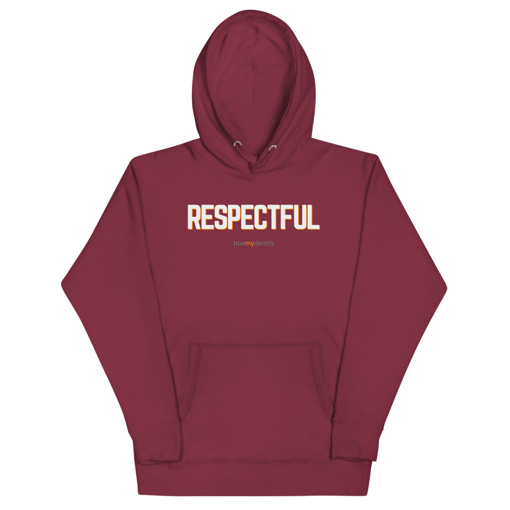 RESPECTFUL Hoodie Bold Design | Unisex
