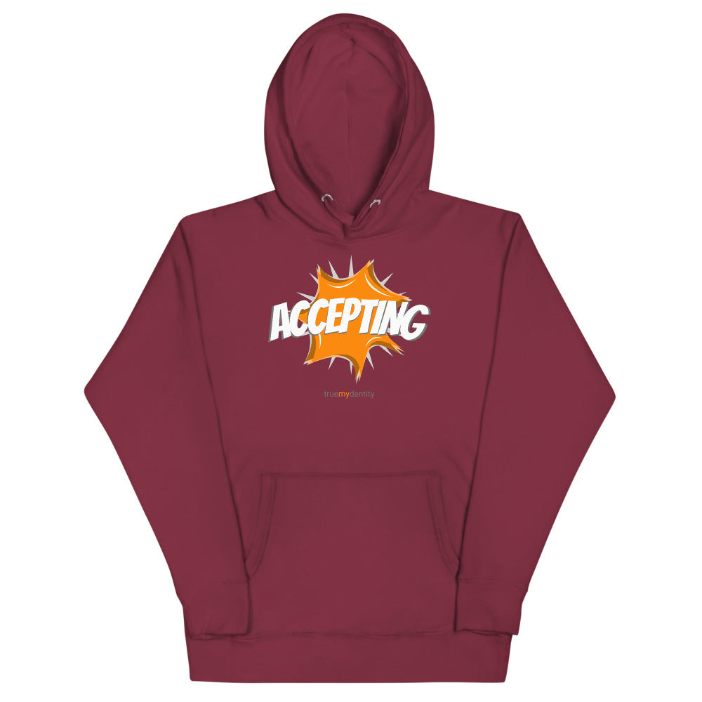 ACCEPTING Hoodie Action Design | Unisex