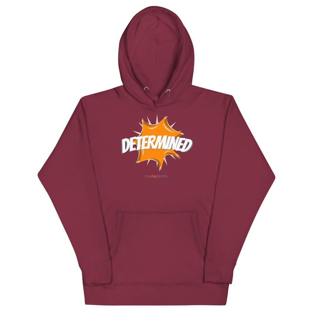 DETERMINED Hoodie Action Design | Unisex