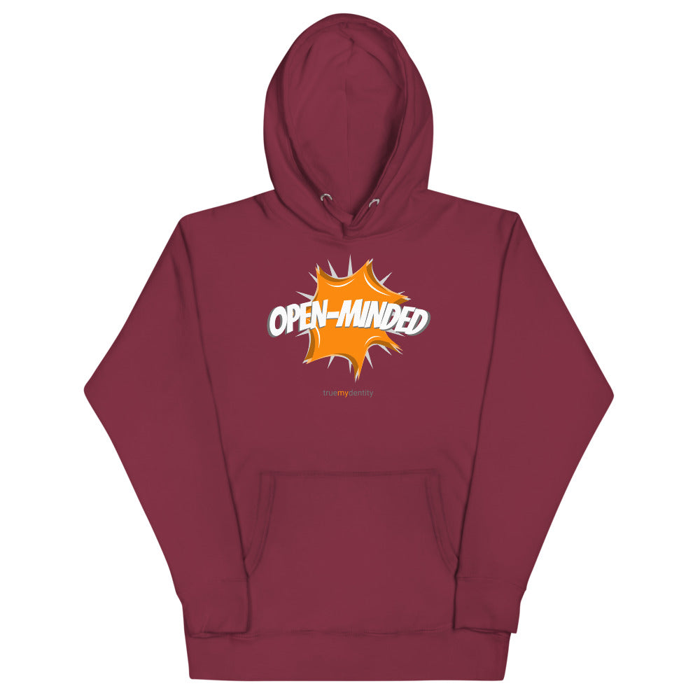 OPEN-MINDED Hoodie Action Design | Unisex