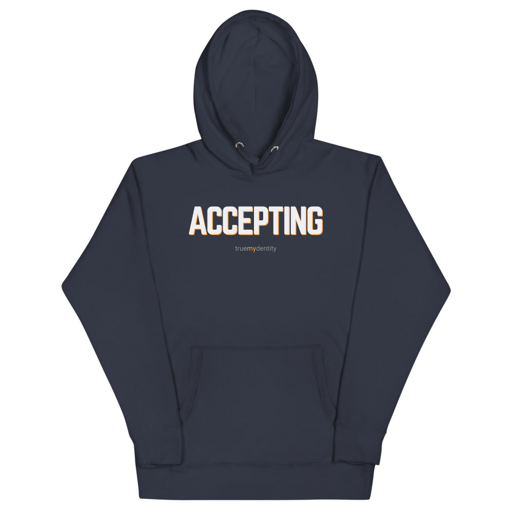 ACCEPTING Hoodie Bold Design | Unisex