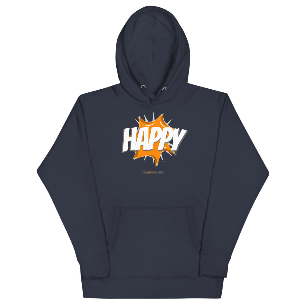 HAPPY Hoodie Action Design | Unisex