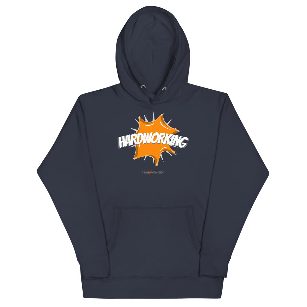 HARDWORKING Hoodie Action Design | Unisex