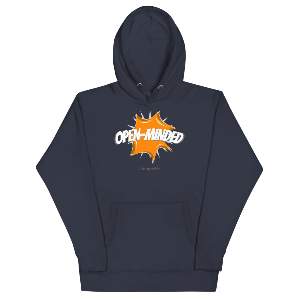 OPEN-MINDED Hoodie Action Design | Unisex