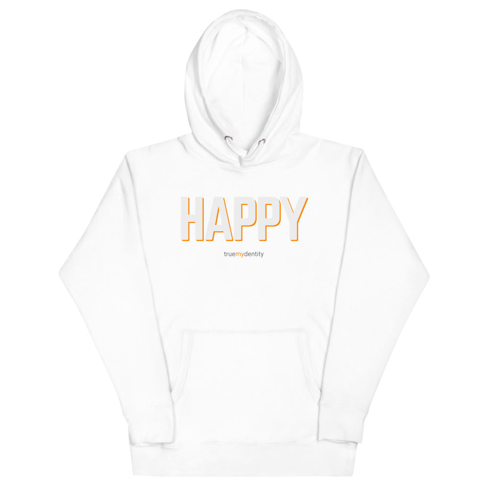 HAPPY Hoodie Bold Design | Unisex