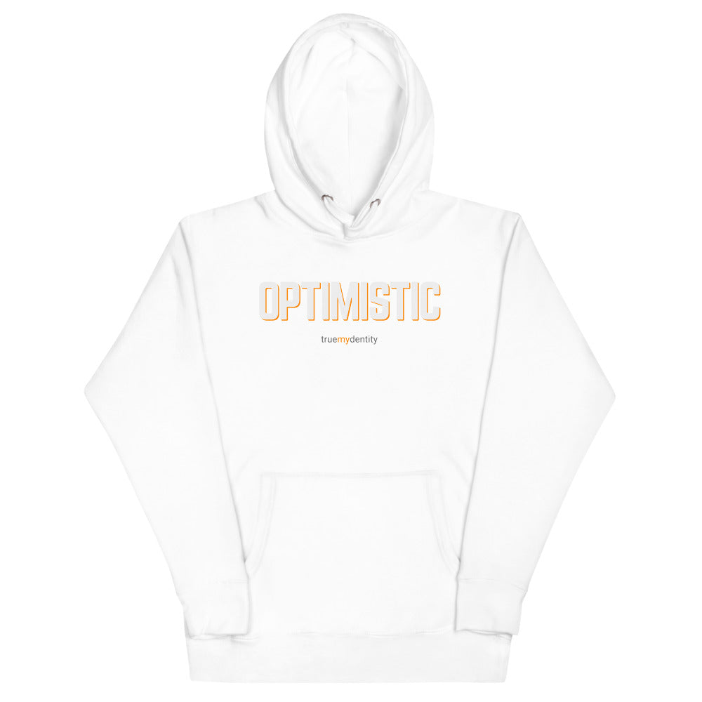 OPTIMISTIC Hoodie Bold Design | Unisex
