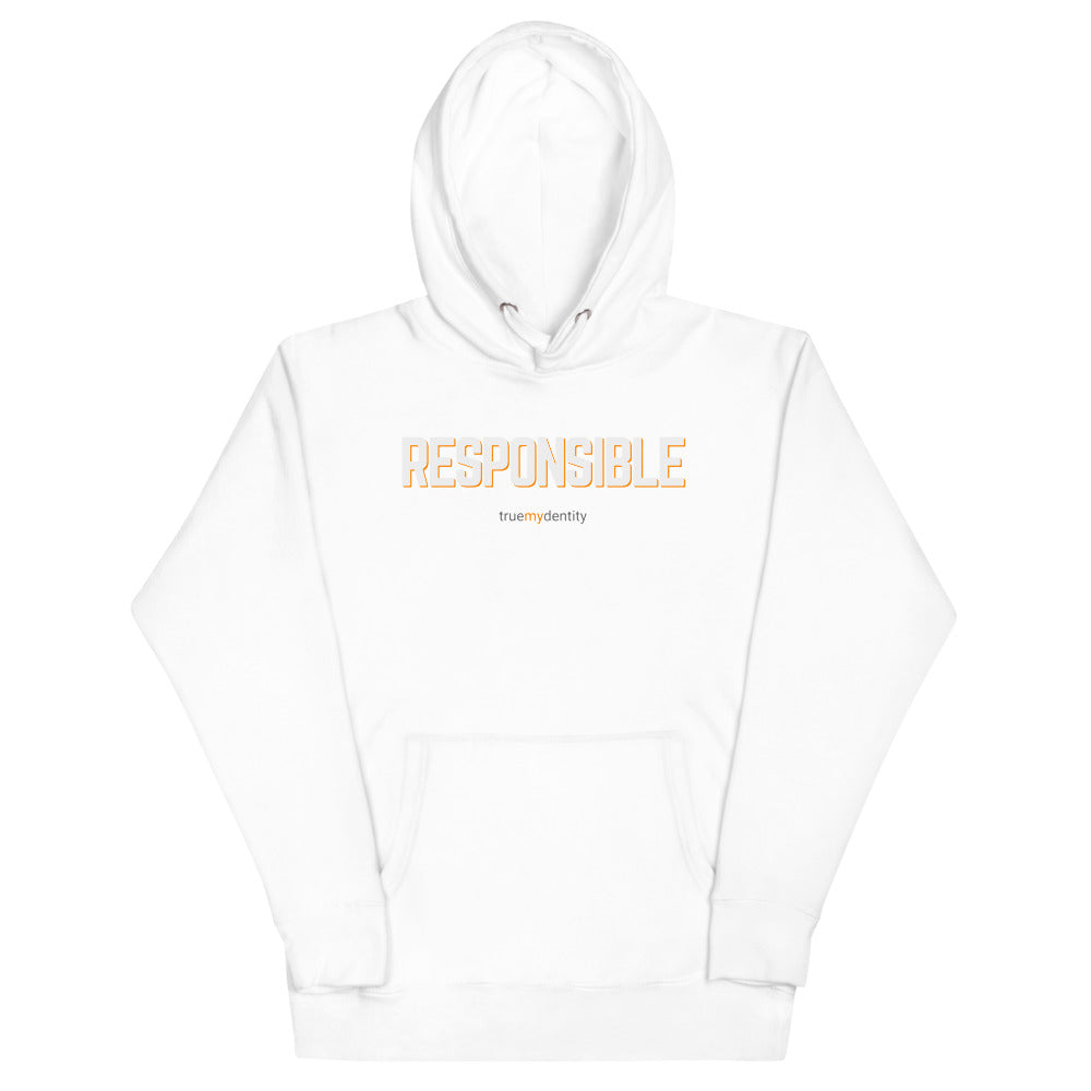 RESPONSIBLE Hoodie Bold Design | Unisex