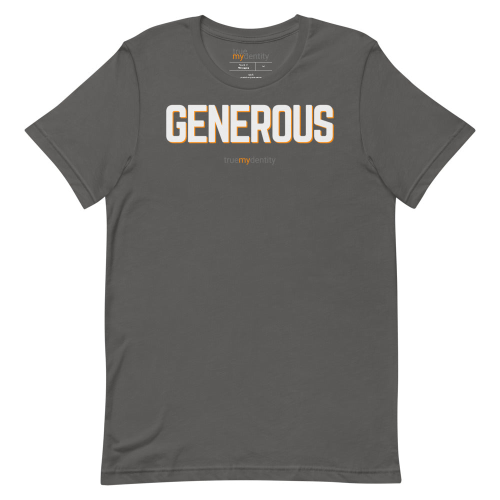 GENEROUS T-Shirt Bold Design | Unisex
