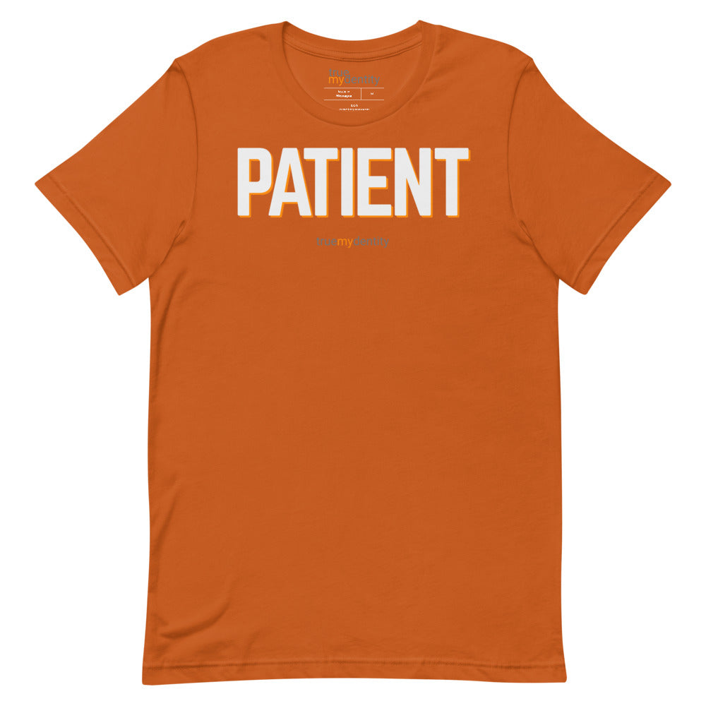 PATIENT T-Shirt Bold Design | Unisex