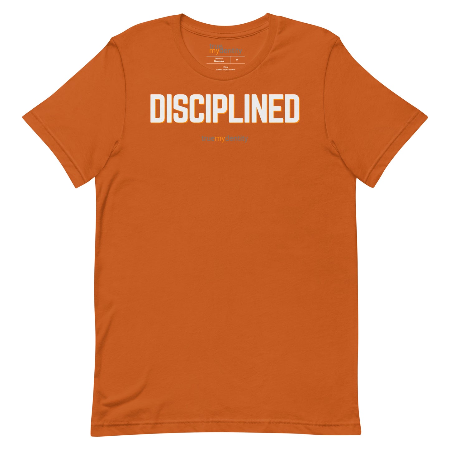 DISCIPLINED T-Shirt Bold Design | Unisex