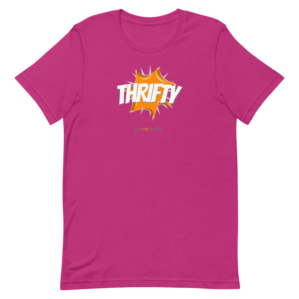 THRIFTY T-Shirt Action Design | Unisex