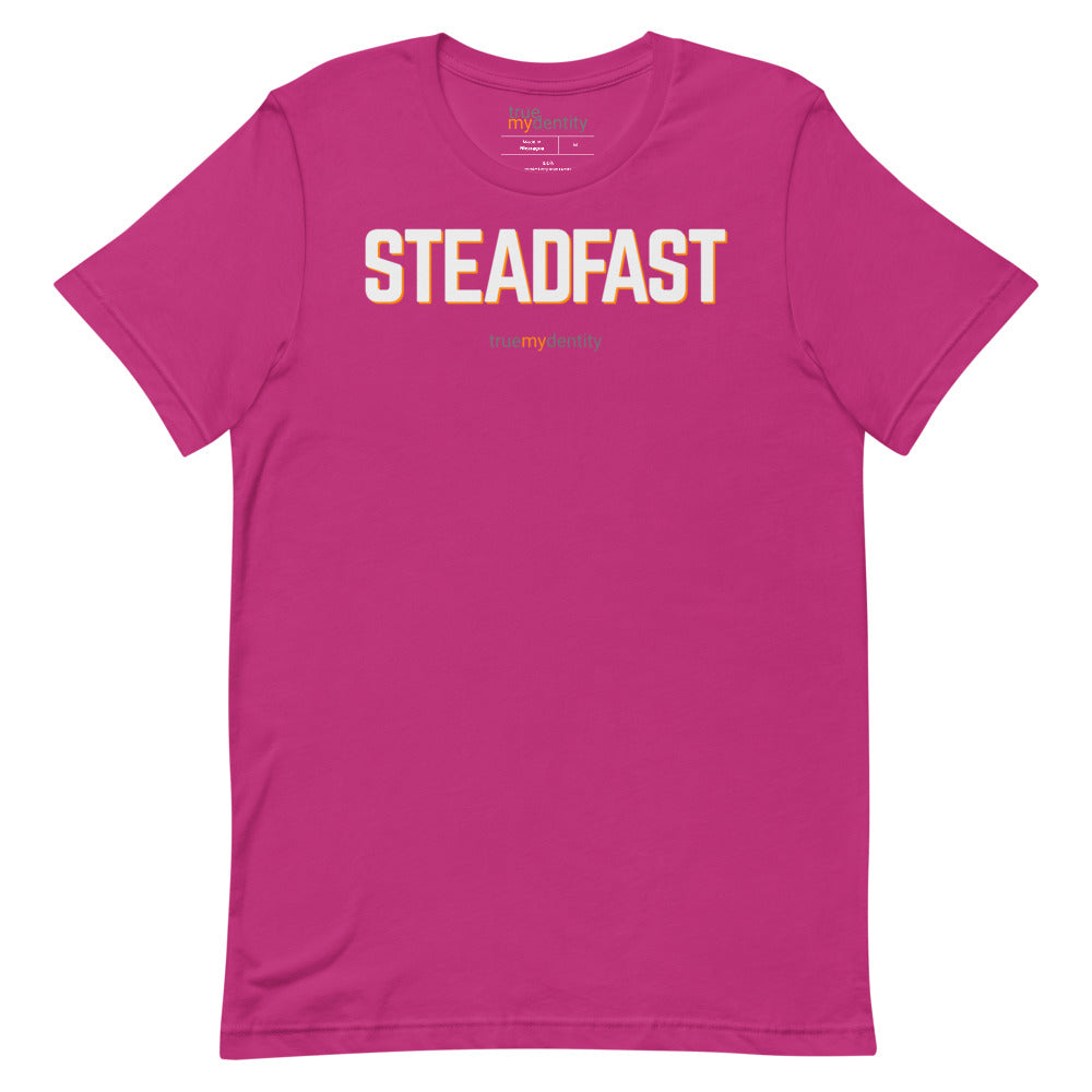 STEADFAST T-Shirt Bold Design | Unisex