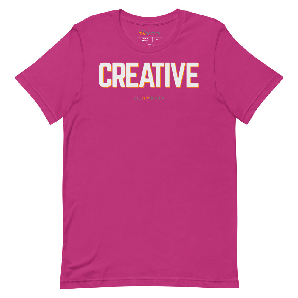 CREATIVE T-Shirt Bold Design | Unisex