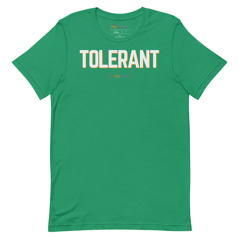 TOLERANT T-Shirt Bold Design | Unisex