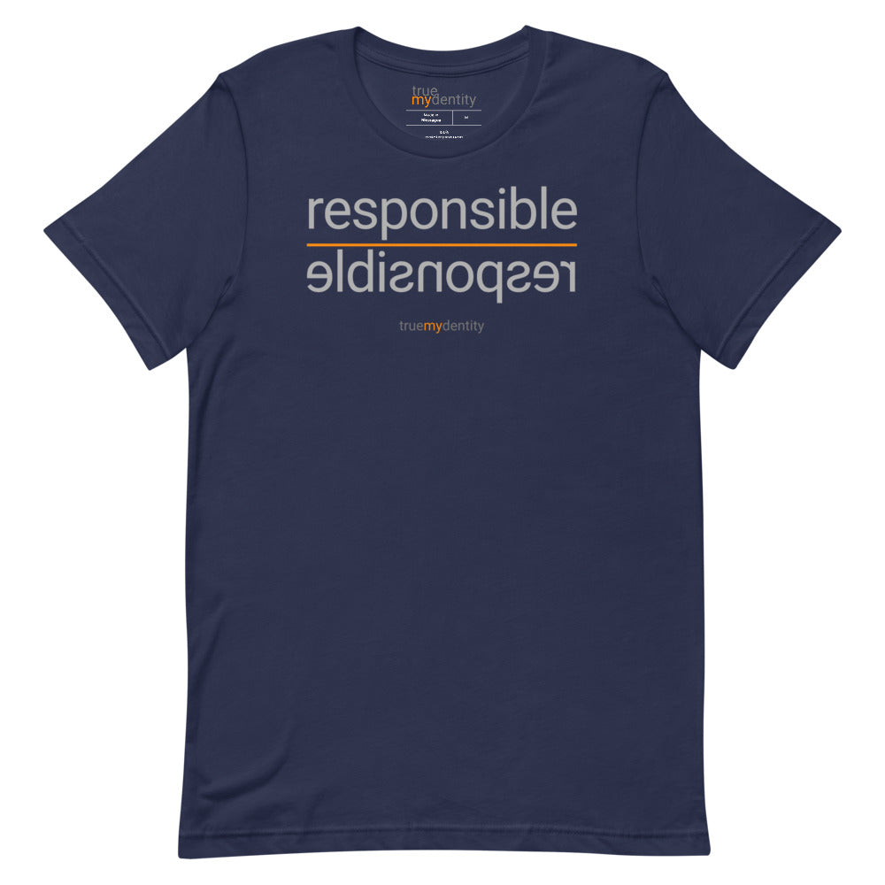 RESPONSIBLE T-Shirt Reflection Design | Unisex