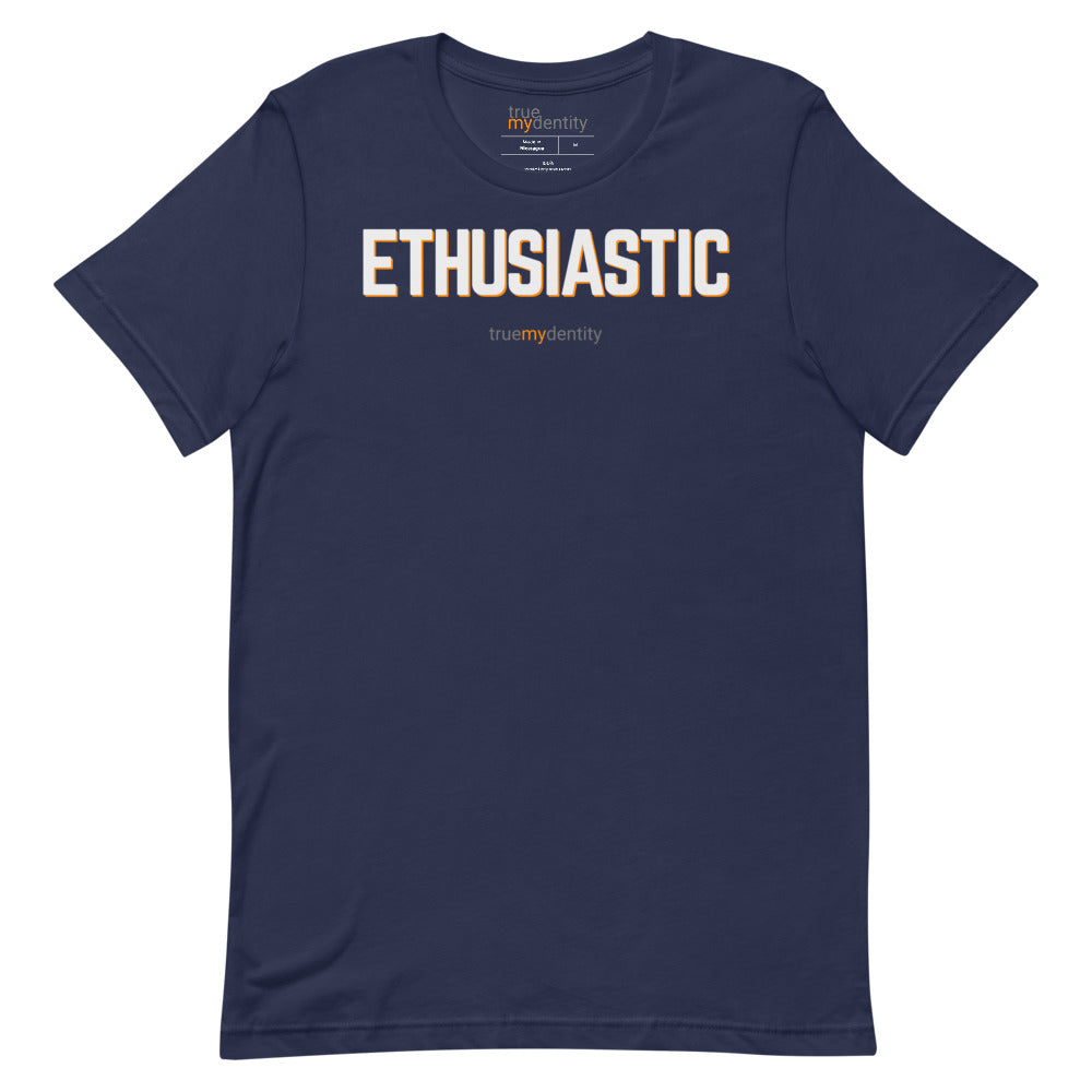 ENTHUSIASTIC T-Shirt Bold Design | Unisex
