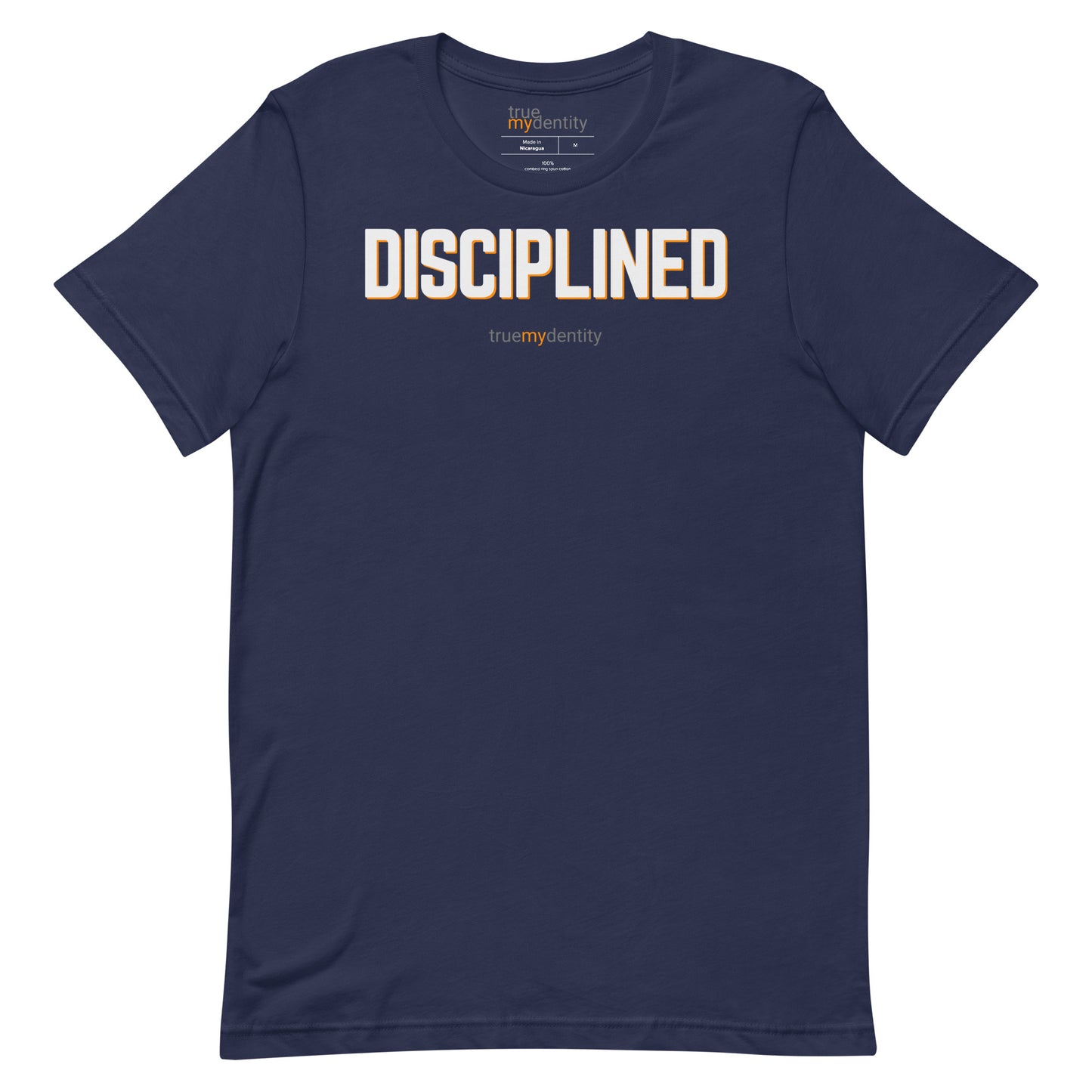 DISCIPLINED T-Shirt Bold Design | Unisex