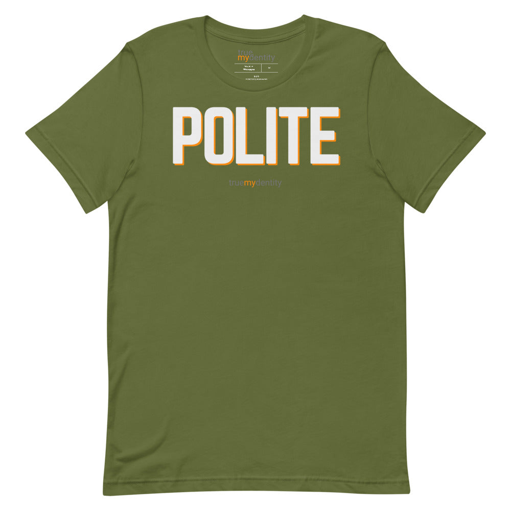 POLITE T-Shirt Bold Design | Unisex