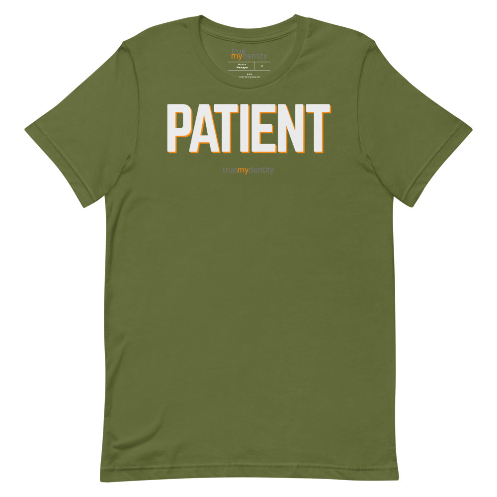 PATIENT T-Shirt Bold Design | Unisex