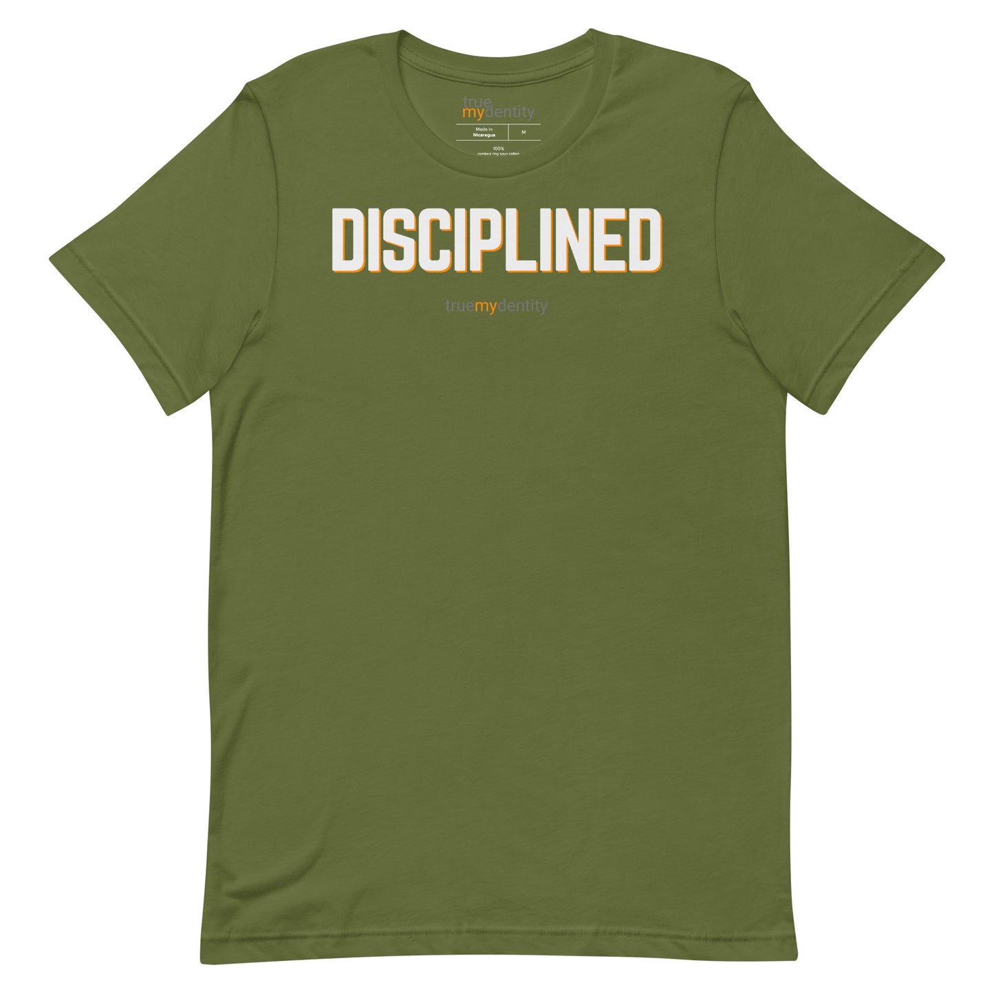 DISCIPLINED T-Shirt Bold Design | Unisex