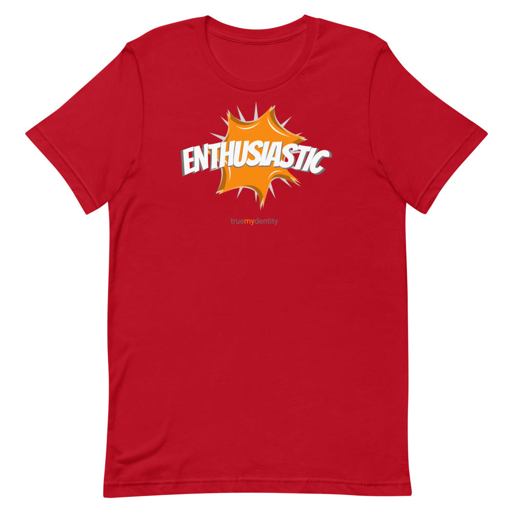 ENTHUSIASTIC T-Shirt Action Design | Unisex