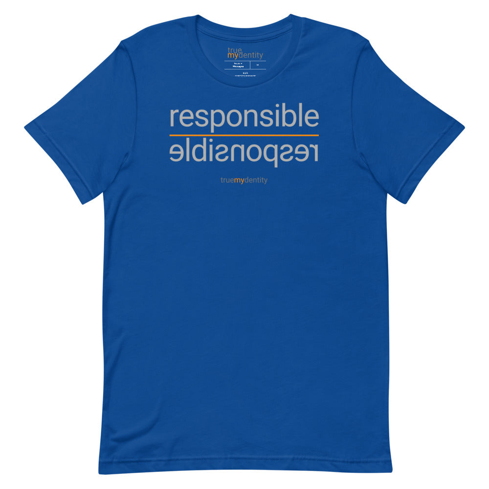 RESPONSIBLE T-Shirt Reflection Design | Unisex