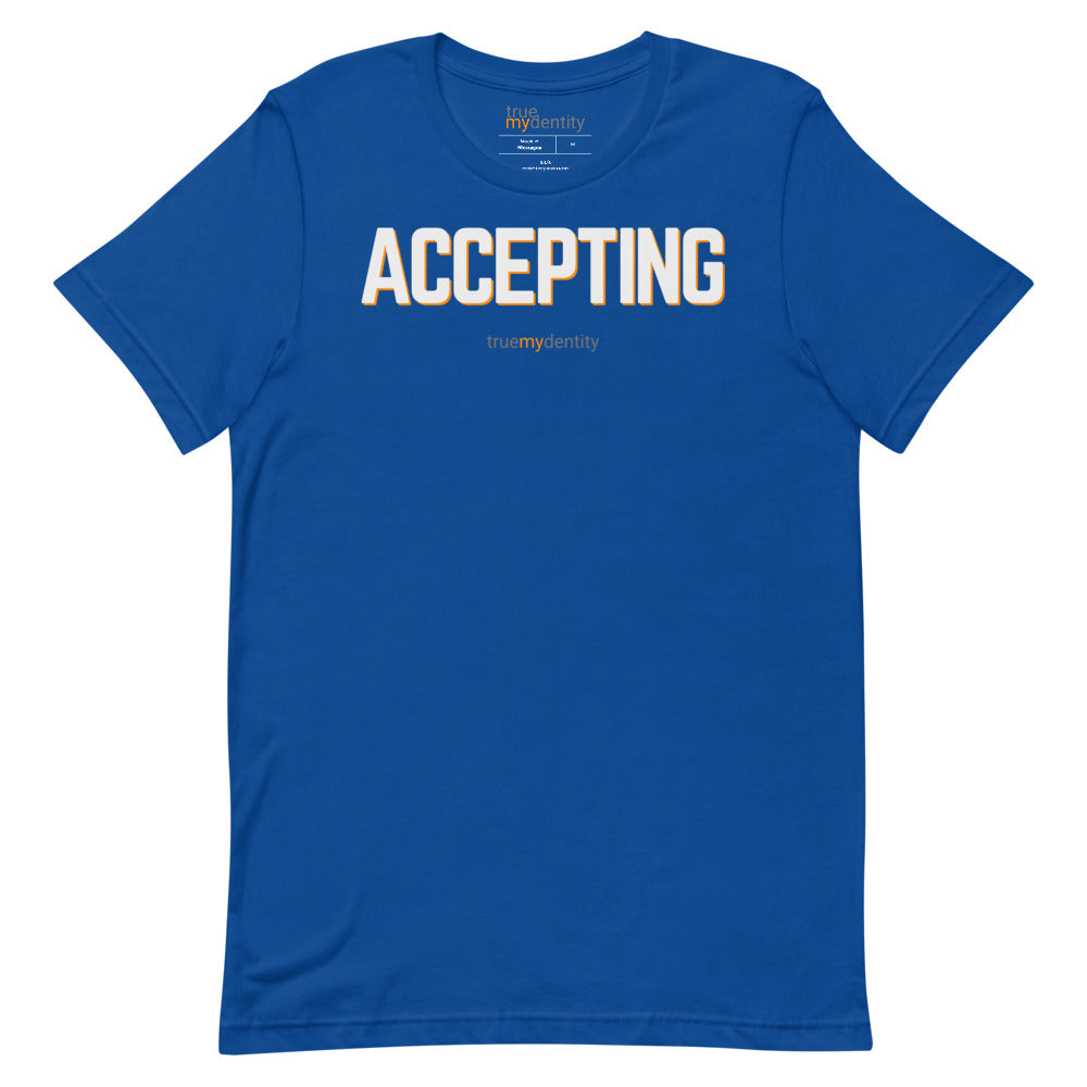 ACCEPTING T-Shirt Bold Design | Unisex