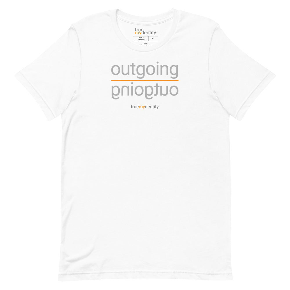 OUTGOING T-Shirt Reflection Design | Unisex