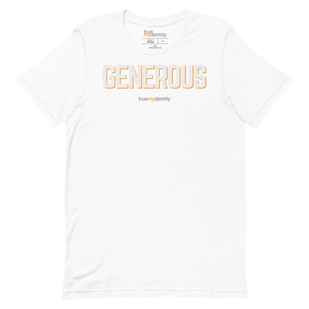 GENEROUS T-Shirt Bold Design | Unisex