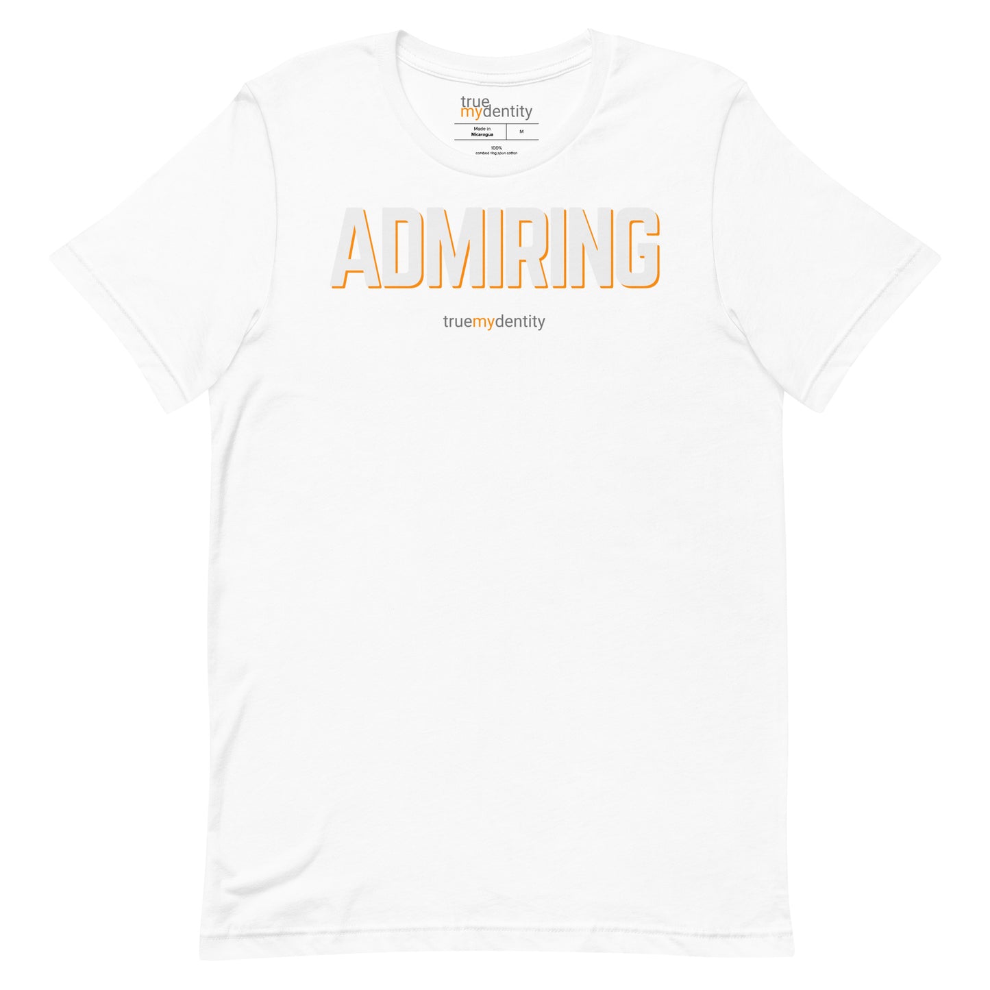 ADMIRING T-Shirt Bold Design | Unisex